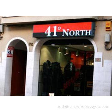 Front Service Outdoor LED Signs for Shops and Restaurants i